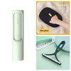 2-1 Reusable Pet/Clothes Hair Remover Brush Lint Roller Portable Effective Self Cleaning Tool for Cat Dog Fur Hair Dust Removal Brush